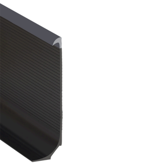 REMONTÉE DE PLINTHES (Alu argent)