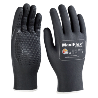 GANTS NOIRS (Gants Blanc - Taille n° 10)