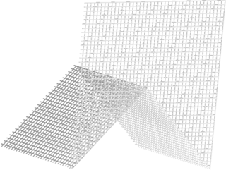 MOUCHOIR D'ANGLE PREFORME