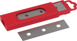 LAMES DE RECHANGE POUR GRATTE CARREAUX (Le lot de 10 lames)