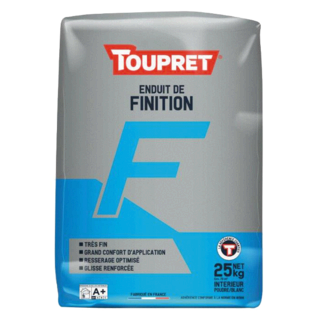 ENDUIT - TOUPRET F (Sac 25 kg)