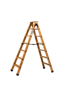 ESCABEAU DOUBLE ACCÈS AVEC TABLETTE