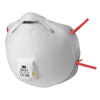 MASQUE COQUE FFP3 (La boîte de 5)